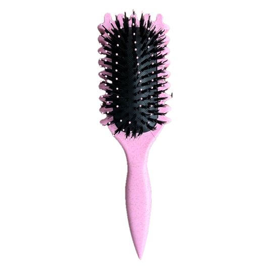 Lavender Air Cushion Hair Brush – Detangling & Styling Brush for Women and Men, Gentle Scalp Massage, Anti-Frizz Design
